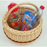 Panier à provisions rond
