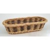 Banneton long osier blanc & brut 30cm